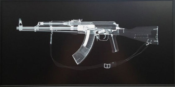 XRAY Image of AK47 on Law Weapons & Supply