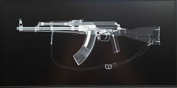 XRAY Image of AK47 on Law Weapons & Supply